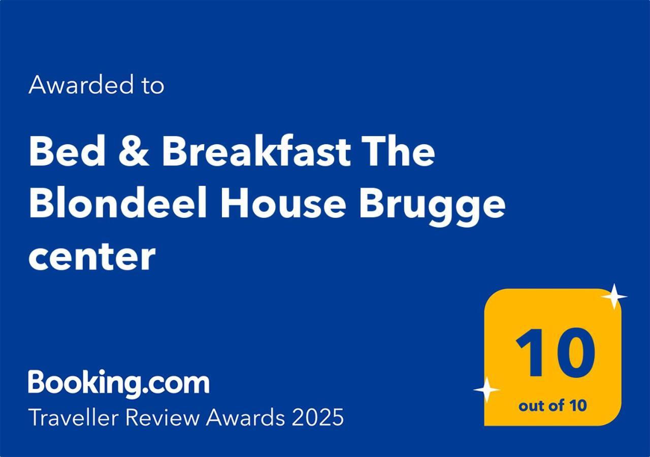 Bed & Breakfast The Blondeel House Brugge Center Kültér fotó